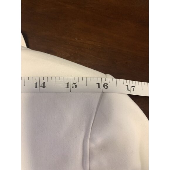 Brooks Brothers 10 White Stretchy Cotton Italy Blazer Jacket Coastal - Picture 5 of 10